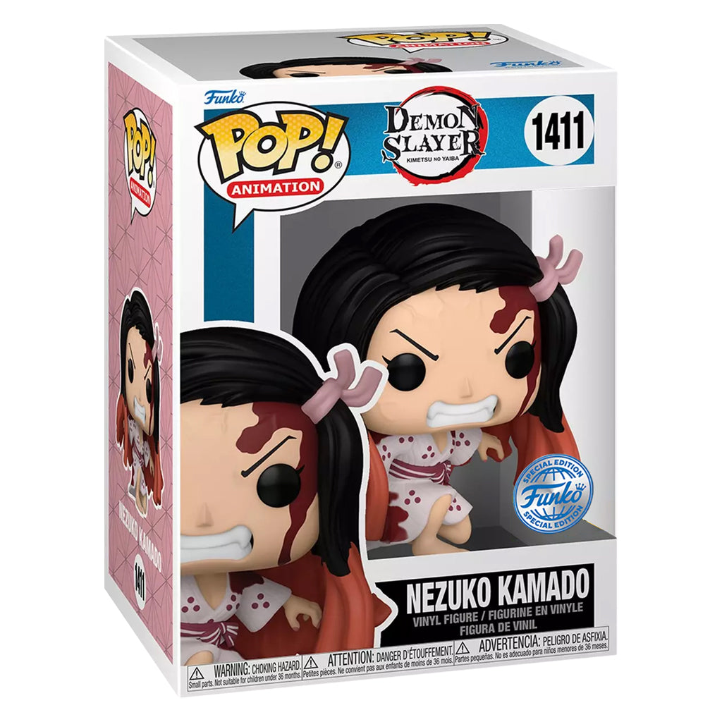 FUNKO POP ANIMATION DEMON SLAYER: KIMETSU NO YAIBA EXCLUSIVE - NEZUKO KAMADO 1411