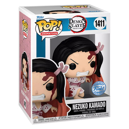 FUNKO POP ANIMATION DEMON SLAYER: KIMETSU NO YAIBA EXCLUSIVE - NEZUKO KAMADO 1411