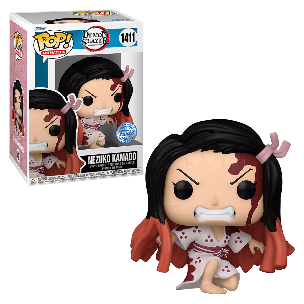 FUNKO POP ANIMATION DEMON SLAYER: KIMETSU NO YAIBA EXCLUSIVE - NEZUKO KAMADO 1411