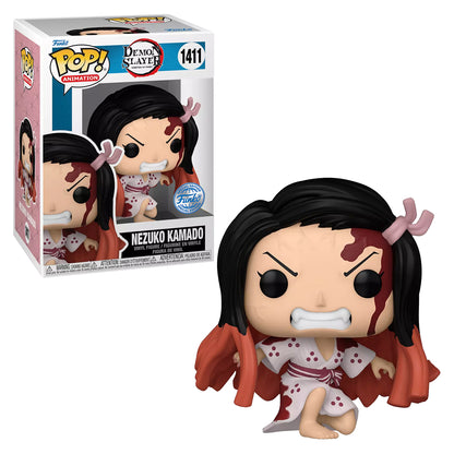 FUNKO POP ANIMATION DEMON SLAYER: KIMETSU NO YAIBA EXCLUSIVE - NEZUKO KAMADO 1411