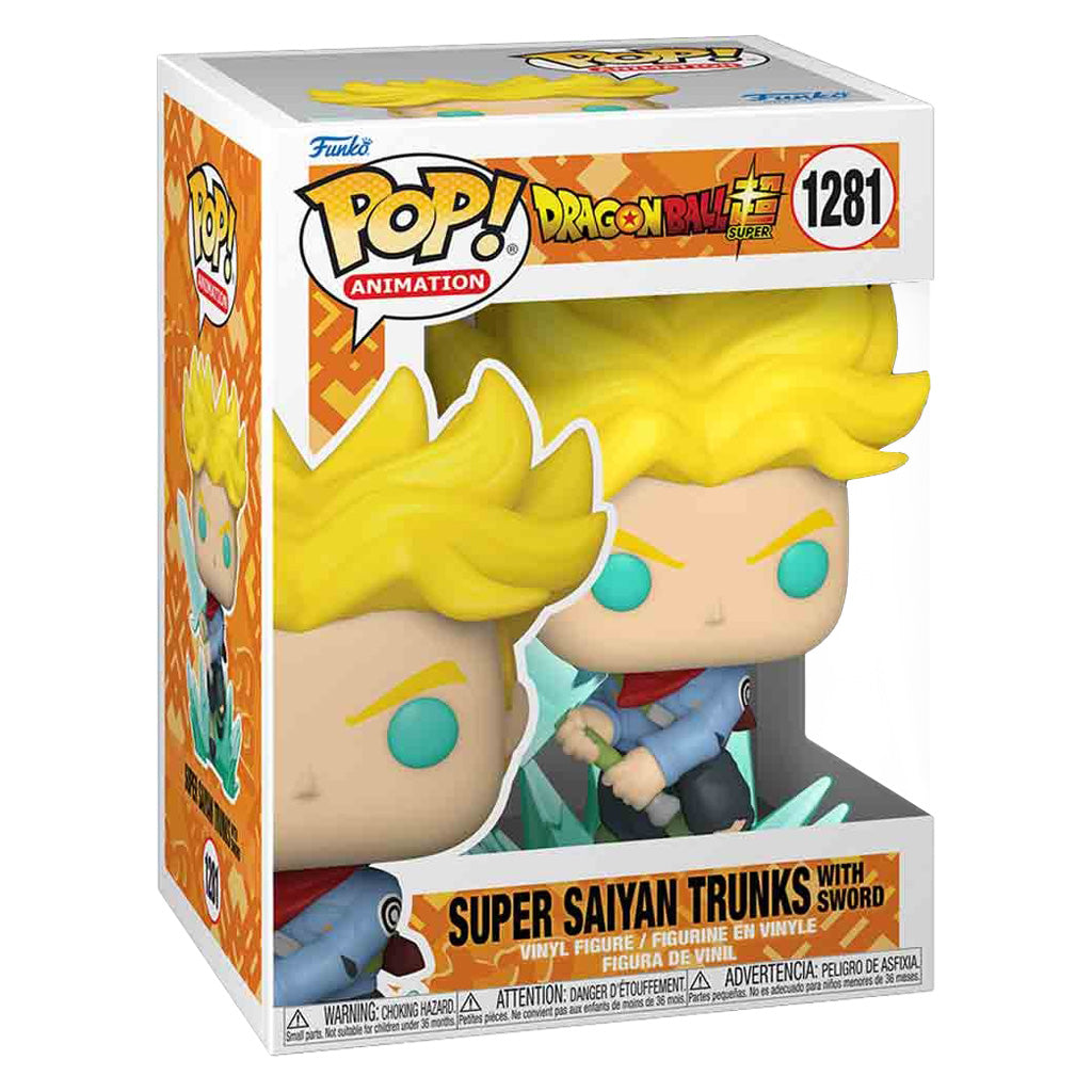 FUNKO POP DRAGON BALL SUPER TRUNKS SUPER SAIYAN W/SWORD 1281