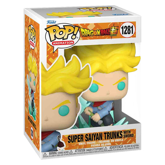 FUNKO POP DRAGON BALL SUPER TRUNKS SUPER SAIYAN W/SWORD 1281