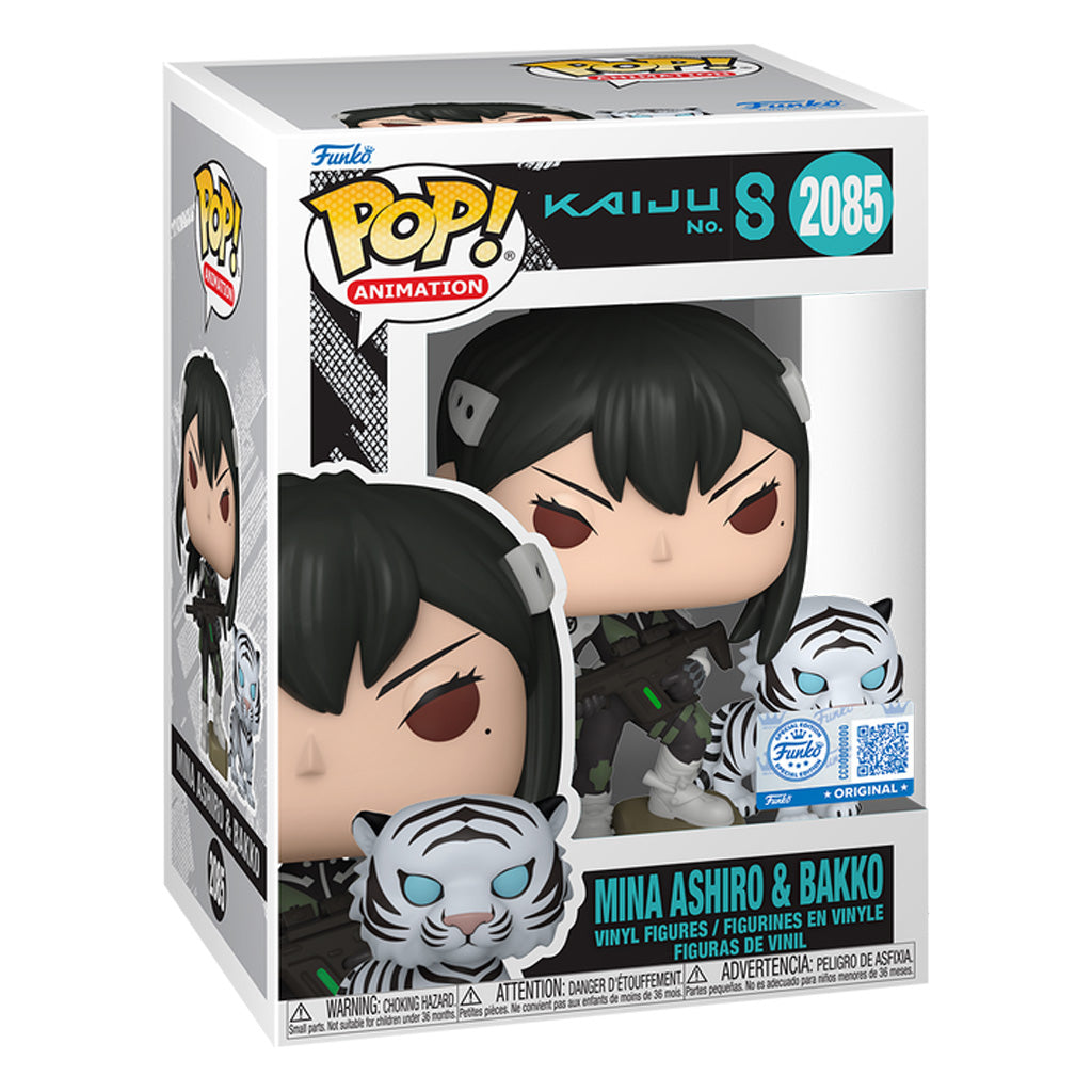 FUNKO POP ANIMATION KAIJU NO.8 EXCLUSIVE - MINA ASHIRO & BAKKO 2085