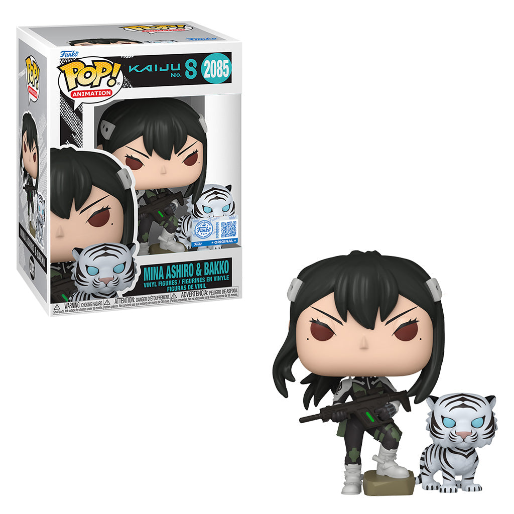 FUNKO POP ANIMATION KAIJU NO.8 EXCLUSIVE - MINA ASHIRO & BAKKO 2085
