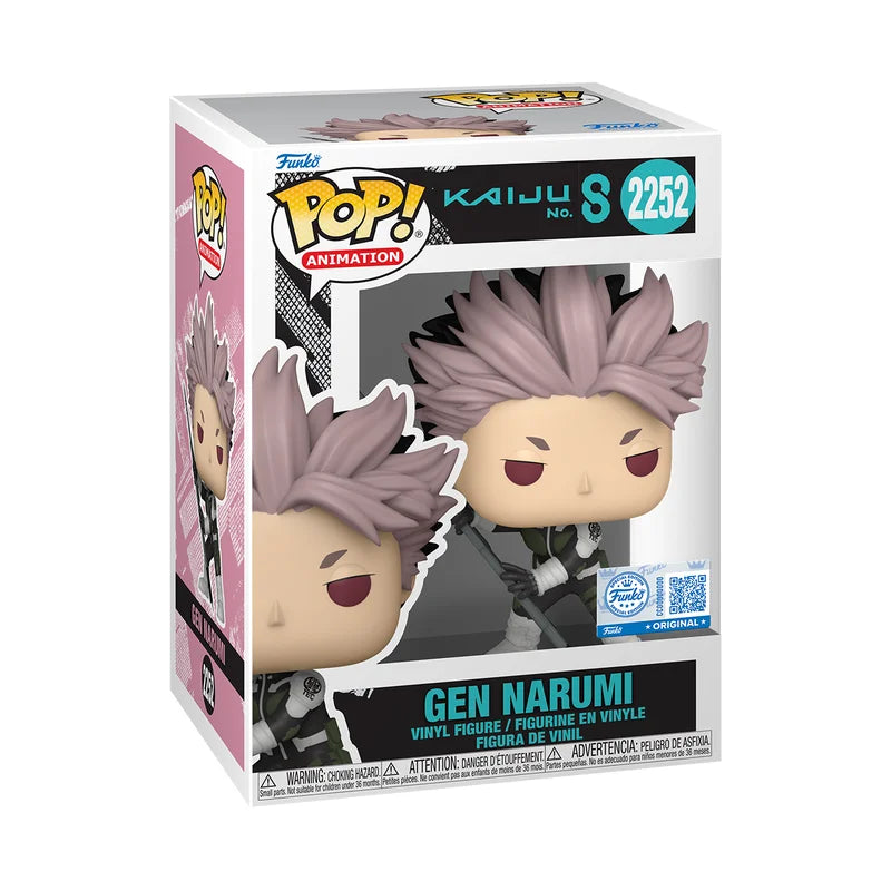 FUNKO POP ANIMATION KAIJU NO.8 - GEN NARUMI 2252