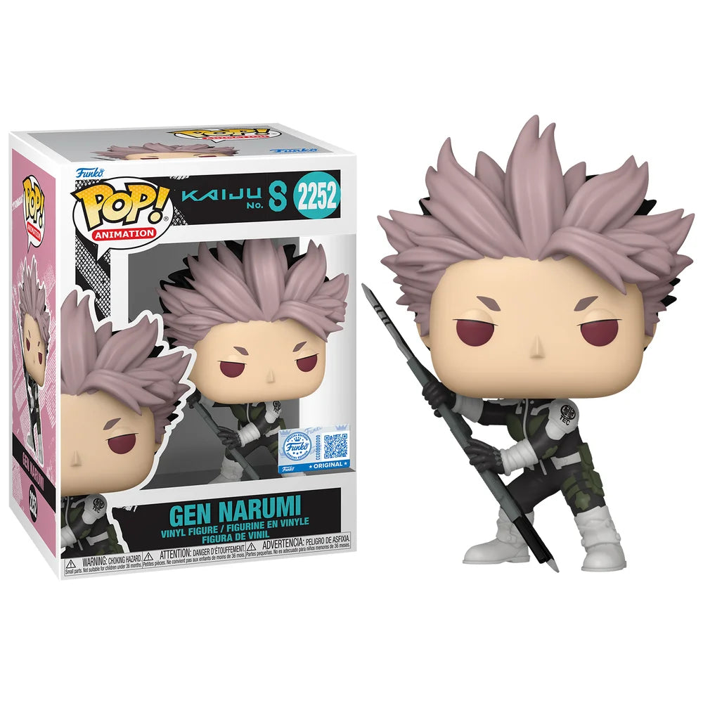 FUNKO POP ANIMATION KAIJU NO.8 - GEN NARUMI 2252