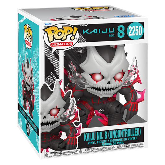 FUNKO POP ANIMATION KAIJU NO.8 SUPER SIZED - KAIJU NO. 8 (UNCONTROLLED) 2250