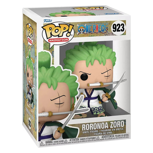 FUNKO POP ANIMATION ONE PIECE - RORONOA ZORO 923