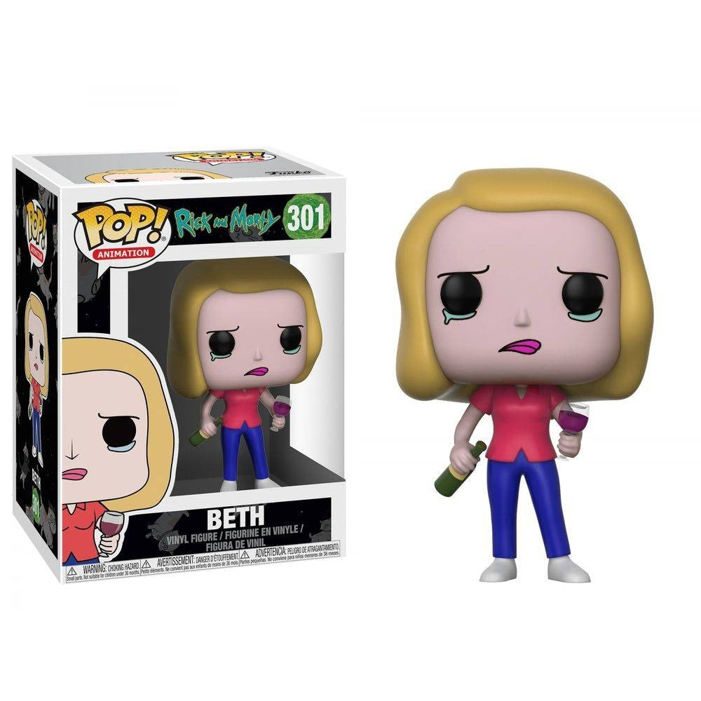 FUNKO POP RICK AND MORTY BETH 301
