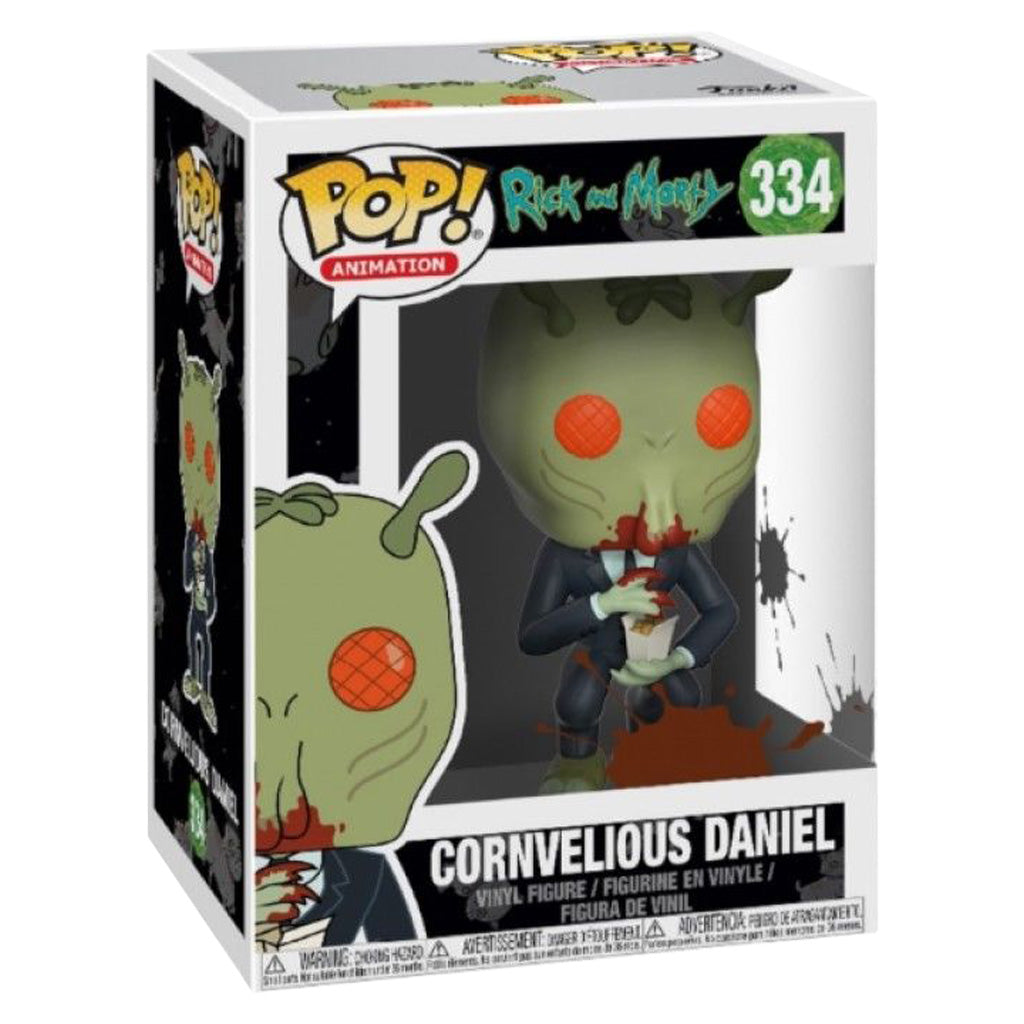 FUNKO POP RICK AND MORTY CORNVELIOUS DANIEL 334