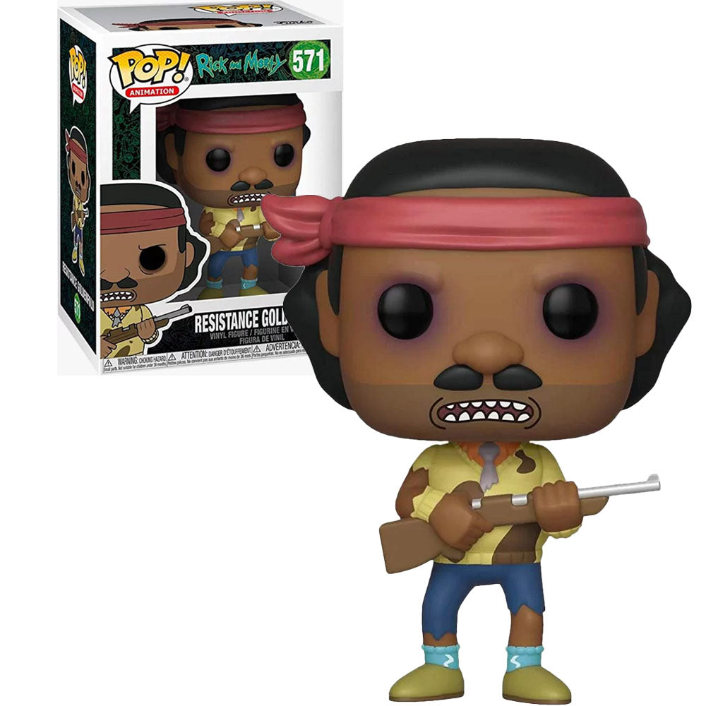 FUNKO POP RICK AND MORTY S6 RESISTANCE GOLDENFOLD  571