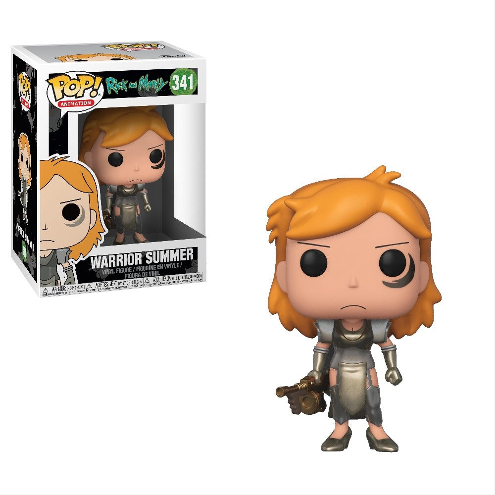 FUNKO POP RICK AND MORTY WARRIOR SUMMER 341