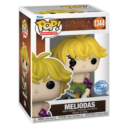 FUNKO POP THE SEVEN DEADLY SINS MELIODAS MODE DEMON *EX* 1344