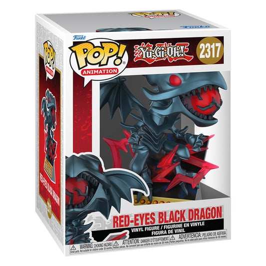 FUNKO POP ANIMATION YU-GI-OH - RED-EYES BLACK DRAGON 2317