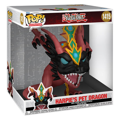 FUNKO POP YU-GI-OH *SUPER SIZED 10* HARPIES PET DRAGON 1415