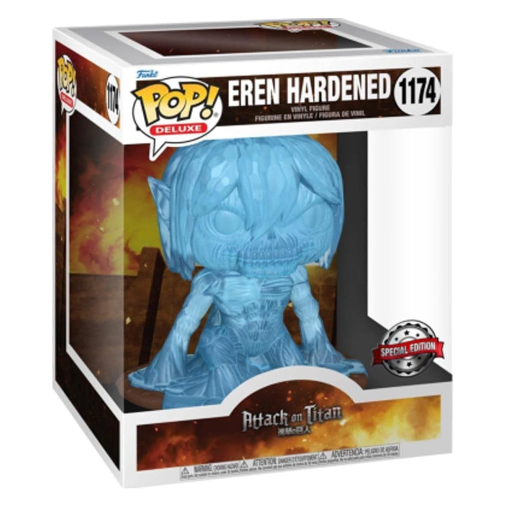FUNKO POP ATTACK ON TITAN S3 *SIZED* EREN HARDENED *EX* 1174