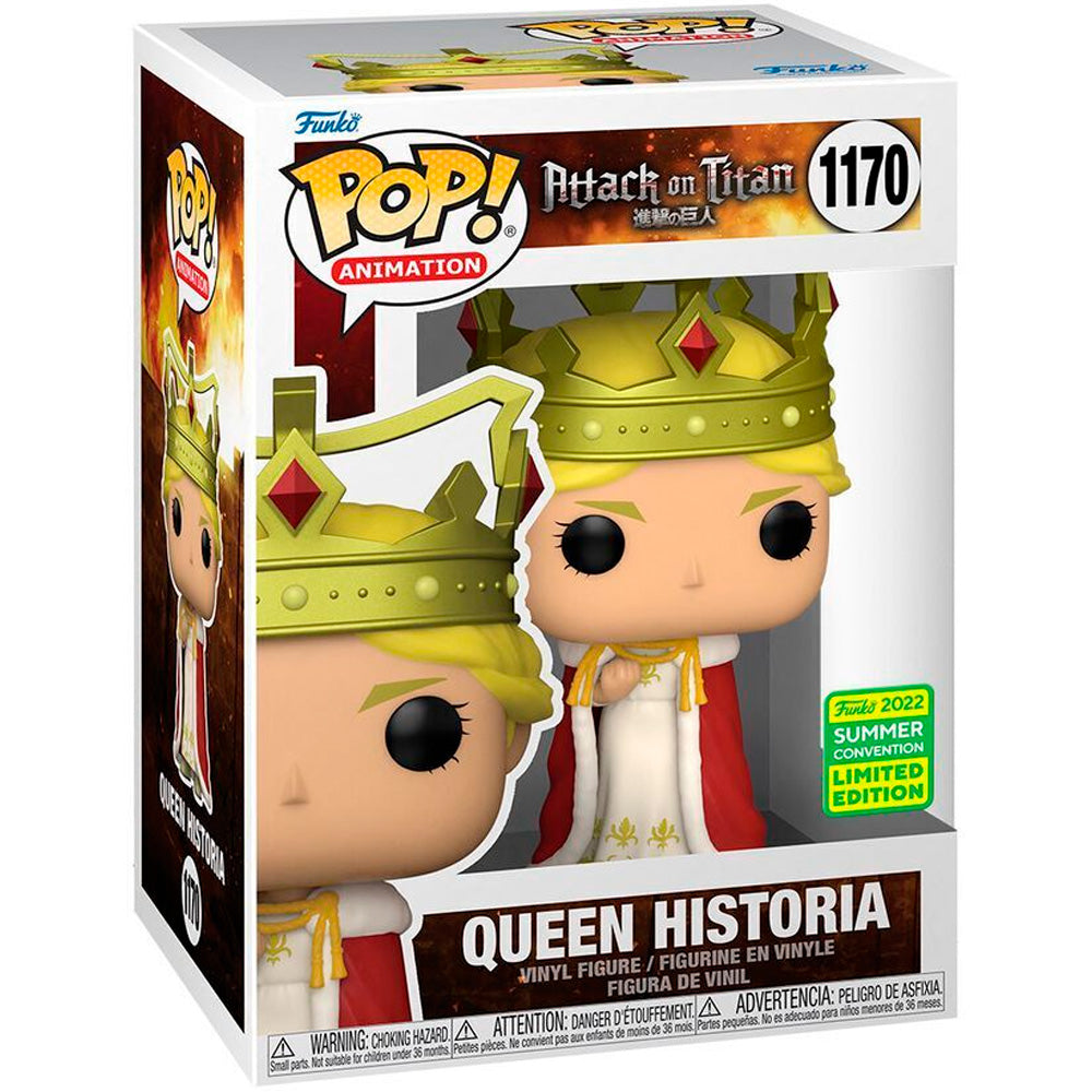 FUNKO POP ATTACK ON TITAN - QUEEN HISTORIA 1170 (SDCC 2022)