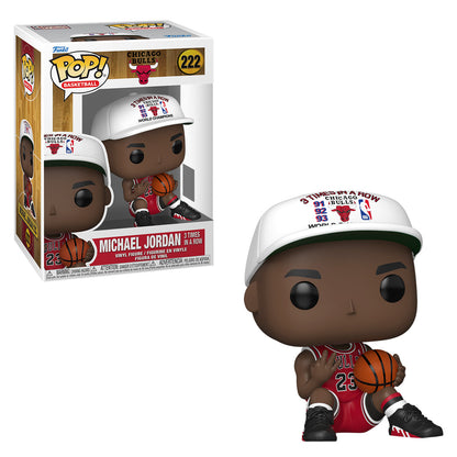 FUNKO POP BASKETBALL CHICAGO BULLS - MICHAEL JORDAN 3 TIMES IN A ROW 222