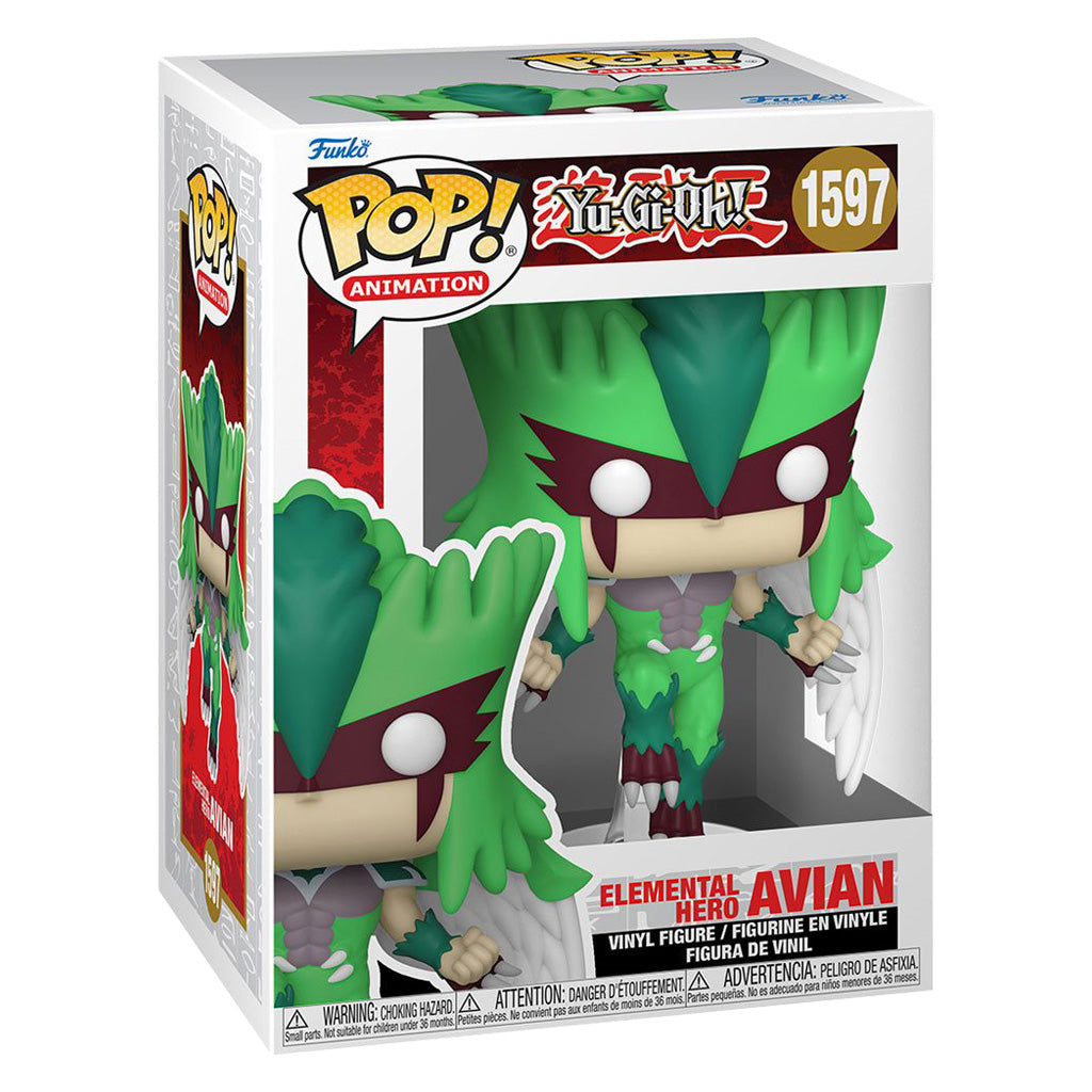 FUNKO POP YU-GI-OH AVIAN ELEMENTAL HERO 1597