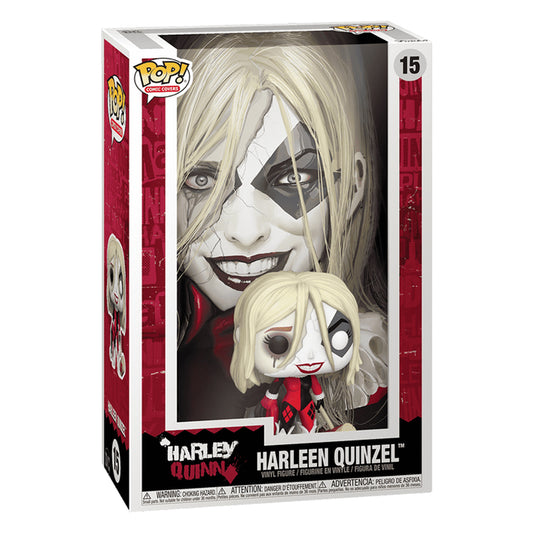 FUNKO POP COMIC COVER DC HARLEY QUINN HARLLEN QUINZEL 15  72502