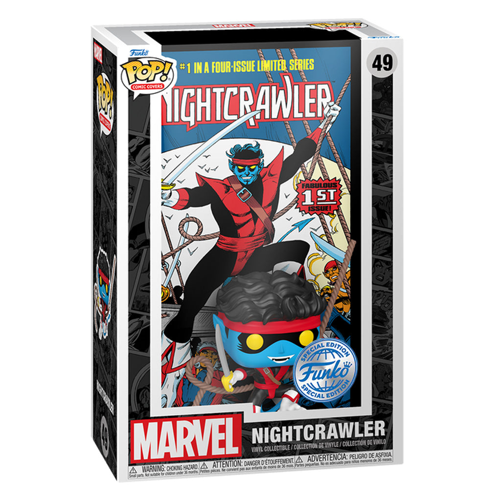 FUNKO POP COMIC COVERS MARVEL NIGHTCRAWLER EXCLUSIVE 49 (77487)