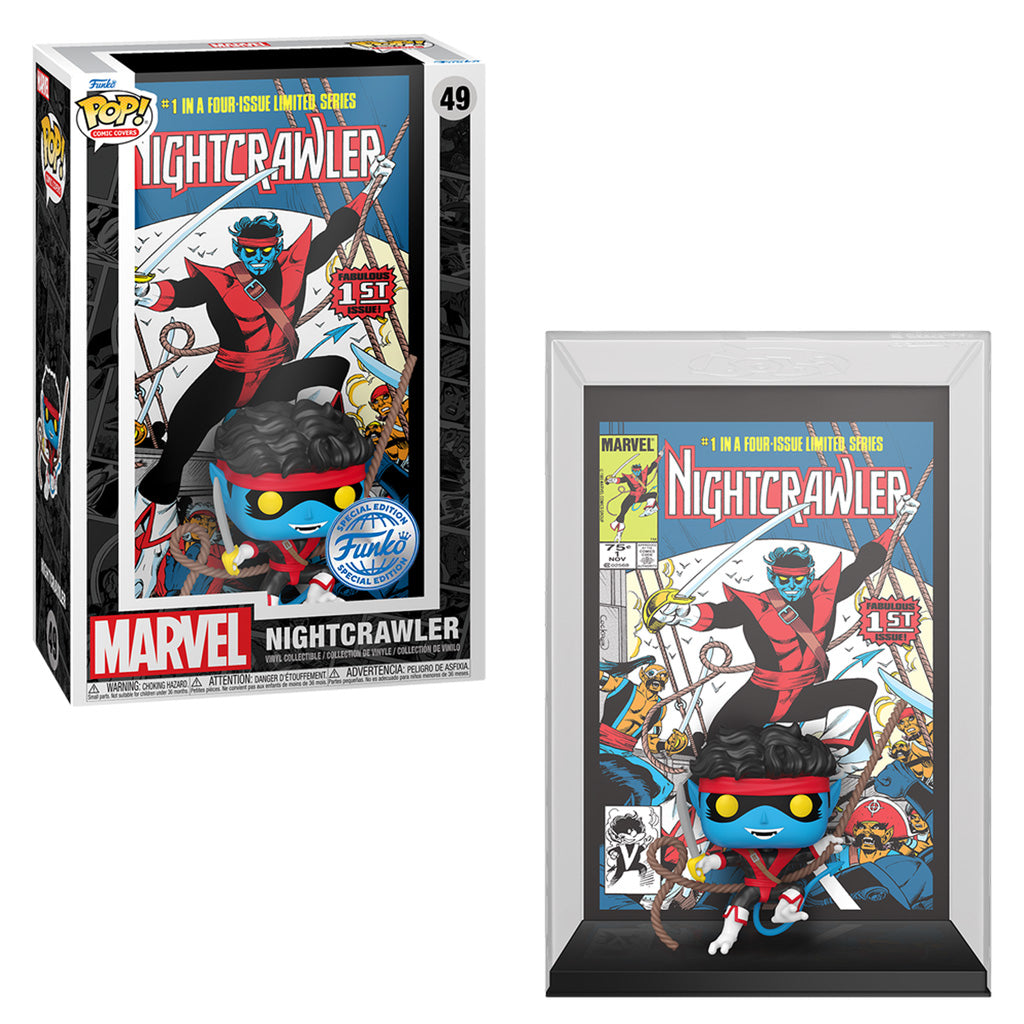 FUNKO POP COMIC COVERS MARVEL NIGHTCRAWLER EXCLUSIVE 49 (77487)