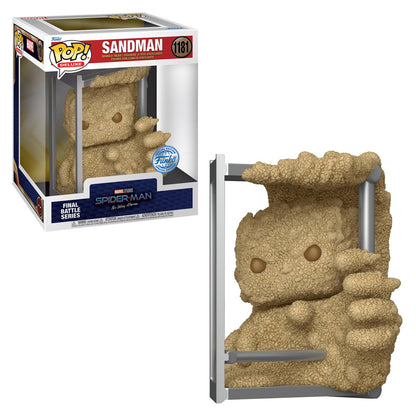 FUNKO POP MARVEL SPIDER-MAN NO WAY *DELUXE* SANDMAN *EX* 1181