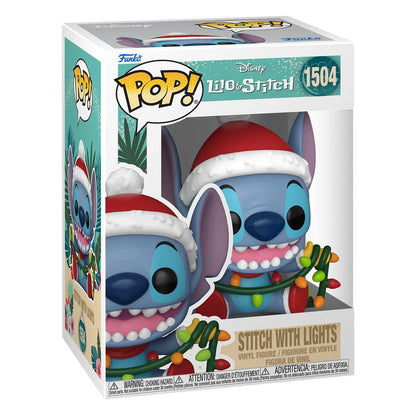FUNKO POP DISNEY LILO & STITCH HOLIDAY - STITCH WITH LIGHTS 1504