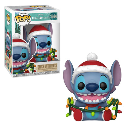 FUNKO POP DISNEY LILO & STITCH HOLIDAY - STITCH WITH LIGHTS 1504