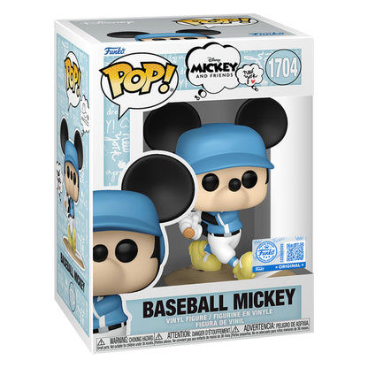 FUNKO POP DISNEY MICKEY AND FRIENDS EXCLUSIVE - BASEBALL MICKEY 1704