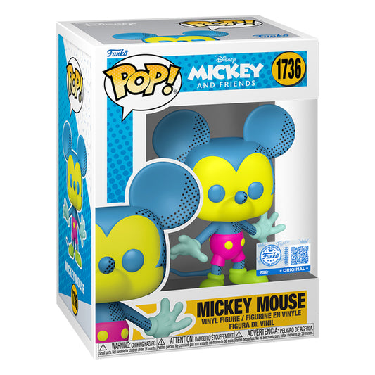 FUNKO POP DISNEY MICKEY AND FRIENDS EXCLUSIVE - MICKEY MOUSE (NOSTALGIA) 1736
