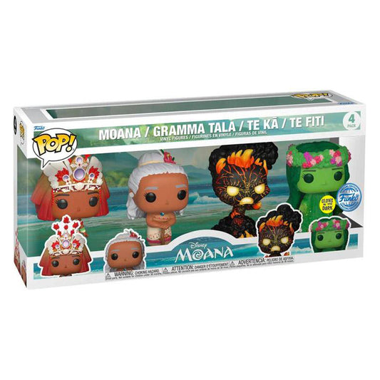 FUNKO POP DISNEY MOANA 4PACK 69143