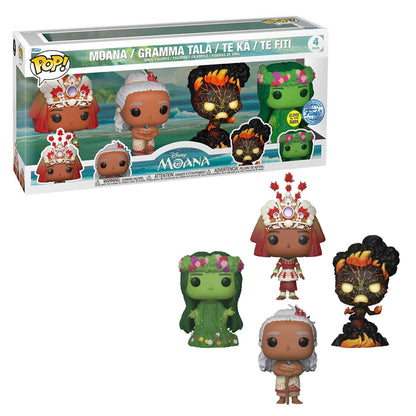FUNKO POP DISNEY MOANA 4PACK 69143