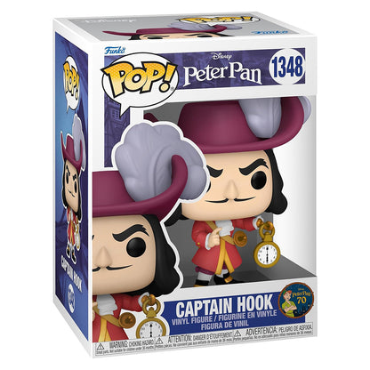 FUNKO POP DISNEY PETER PAN 70TH CAPTAIN HOOK 1348