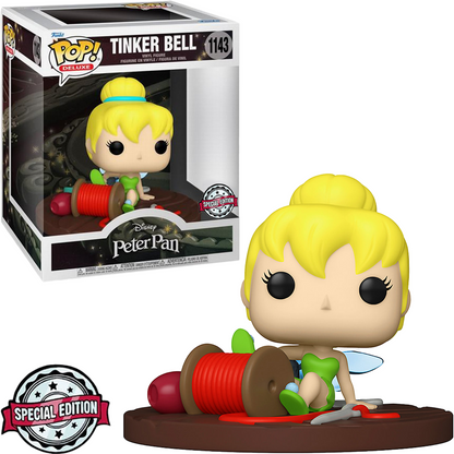 FUNKO POP DISNEY PETER PAN *DELUXE* TINKER BELL *EX* 1143