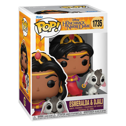 FUNKO POP DISNEY THE HUNCHBACK OF NOTRE DAME - ESMERALDA & DJALI 1735