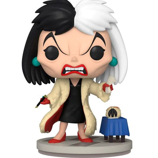 FUNKO POP DISNEY VILLAINS - CRUELLA DE VIL 1083