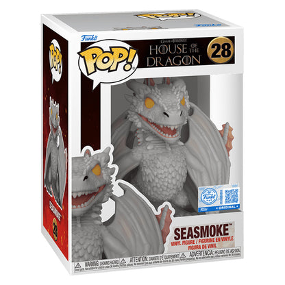 FUNKO POP GAME OF THRONES HOUSE OF THE DRAGON S4 SEASMOKE *EX* 28