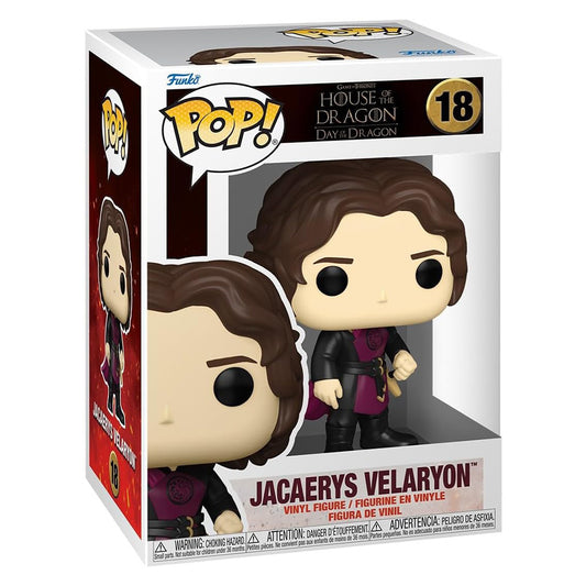 FUNKO POP GAME OF THRONES HOUSE OF THE DRAGON 3 JACAERYS VELARYON 18