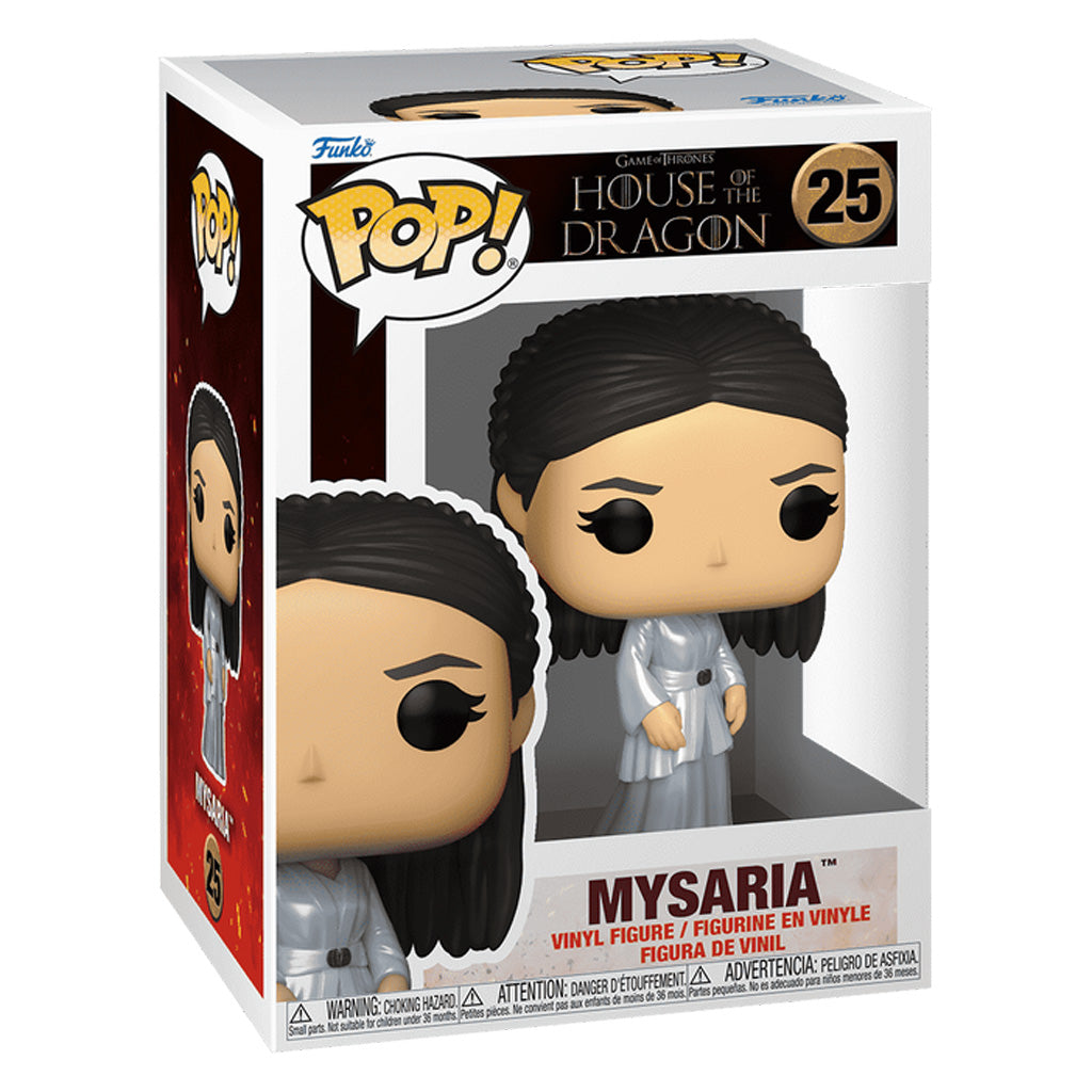 FUNKO POP GAME OF THRONES HOUSE OF THE DRAGON S4 MYSARIA 25