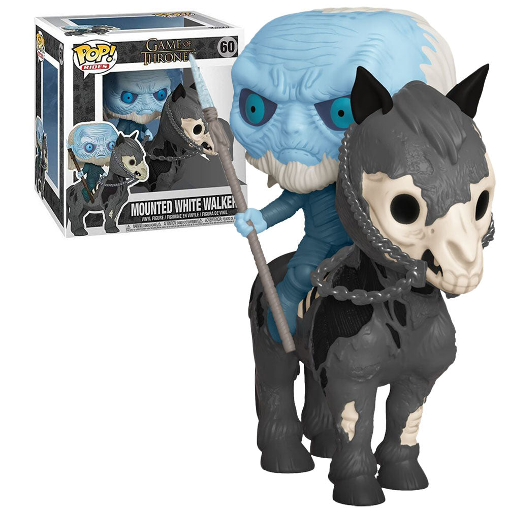 FUNKO POP GAME OF THRONES RIDES - MOUNTED WHITE WALKER 60