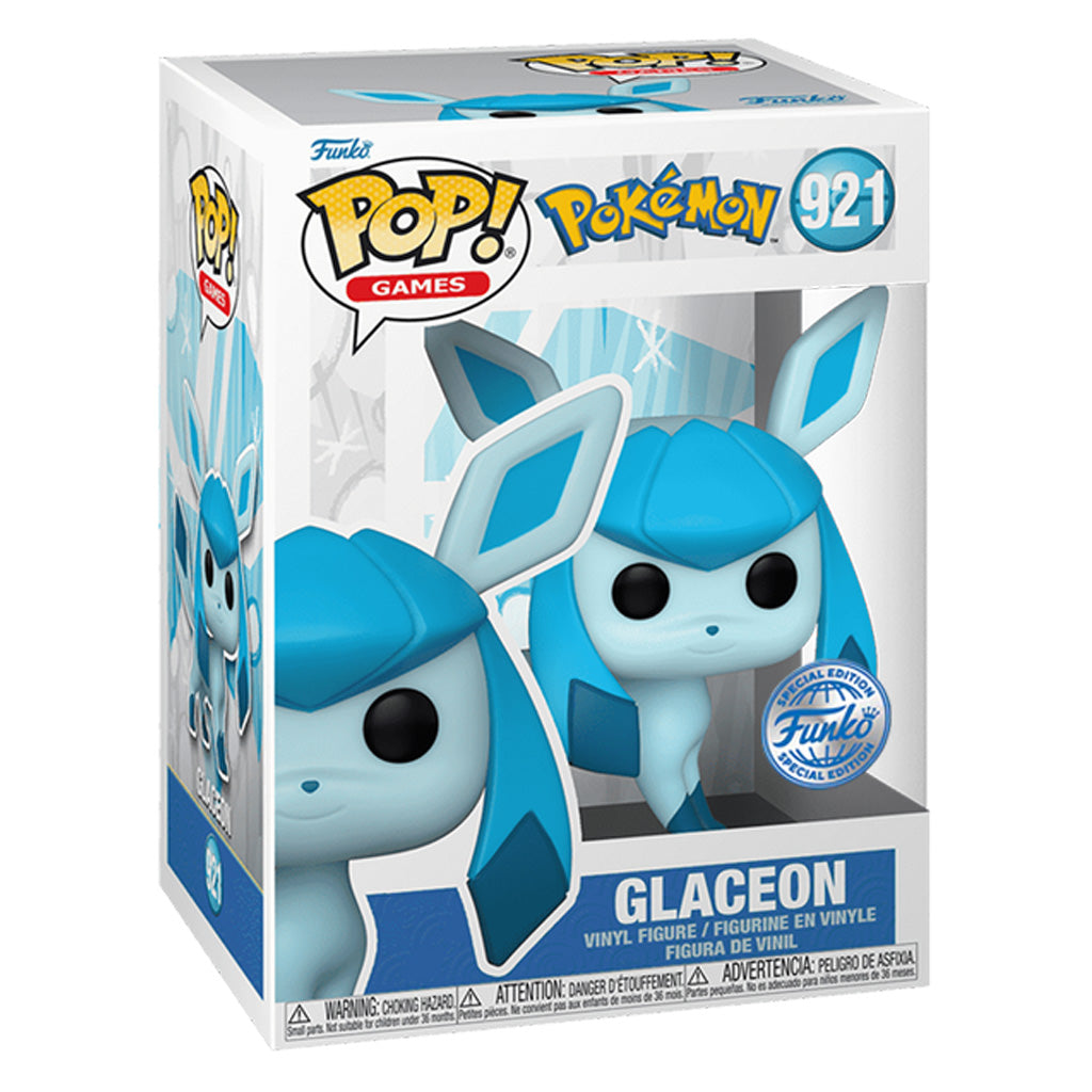 FUNKO POP POKEMON *SUPER SIZED 10* GLACEON *EX* 930