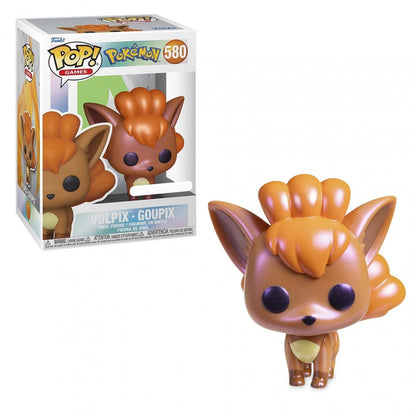 FUNKO POP POKEMON S3 VULPIX PEARLESCENT *EX* 580