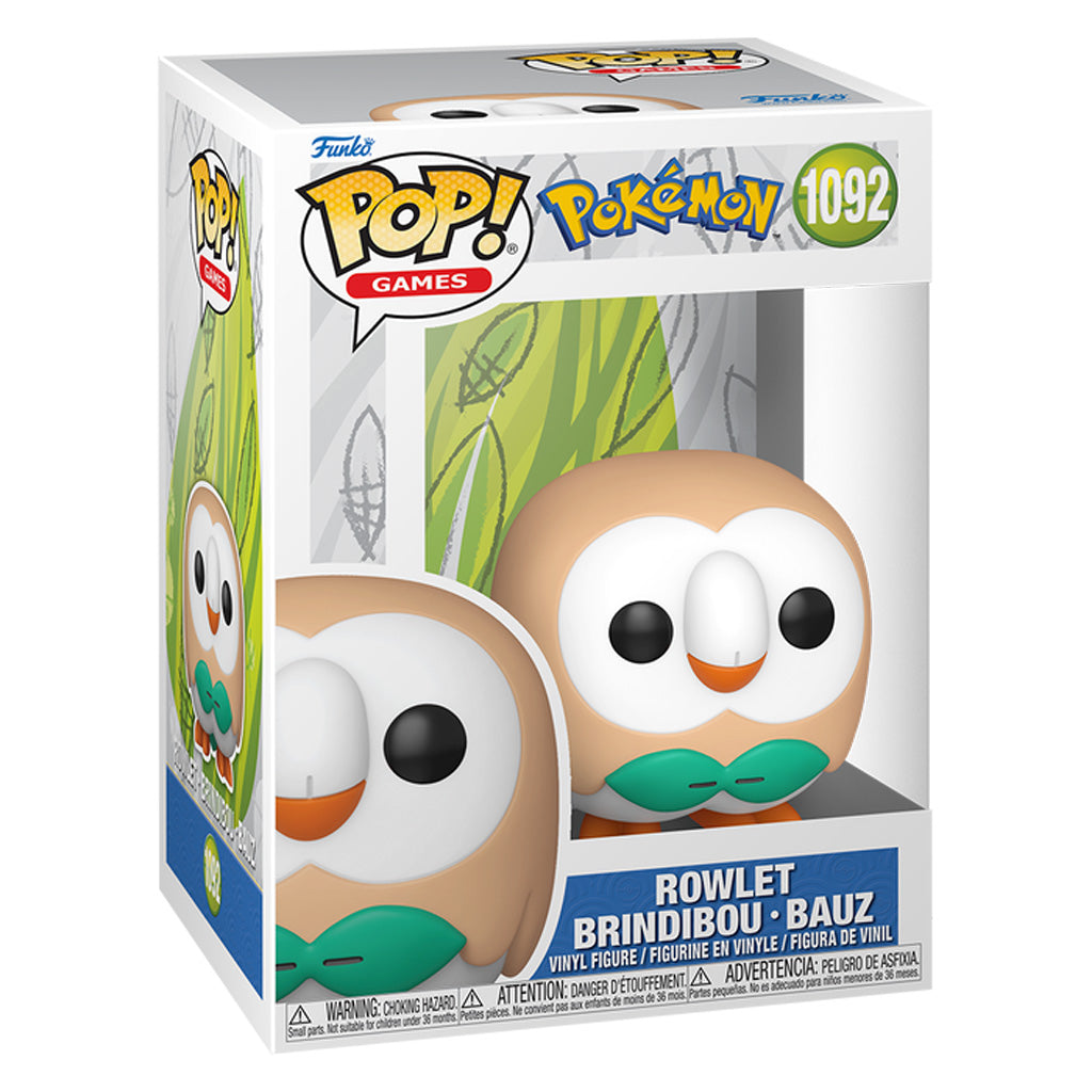 FUNKO POP POKEMON S7 ROWLET 1092