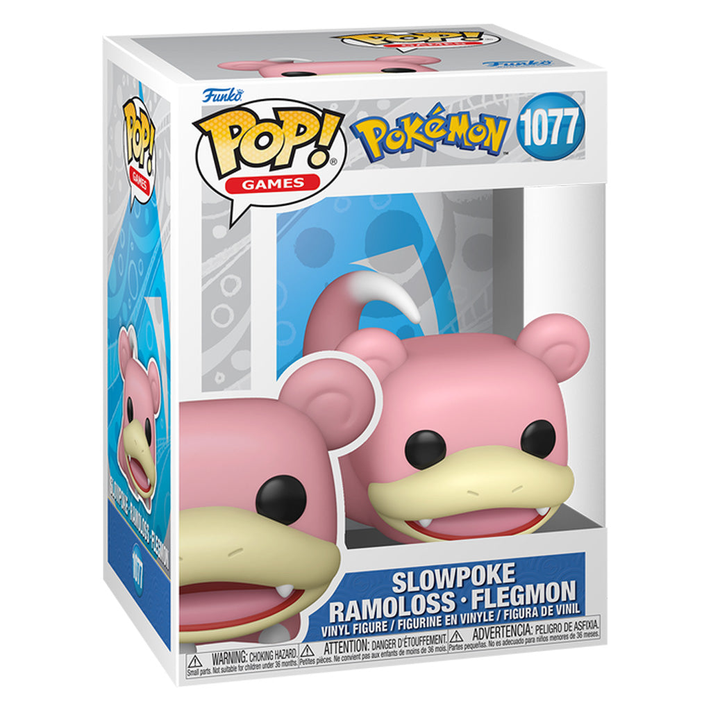 FUNKO POP POKEMO SLOWPOKE 1077