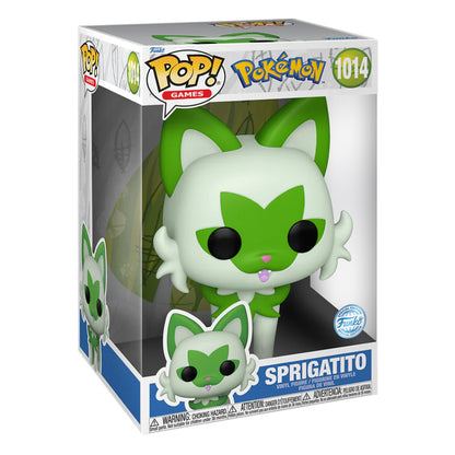 FUNKO POP POKEMON *SUPER SIZED 10* SPRIGATITO *EX* 1014