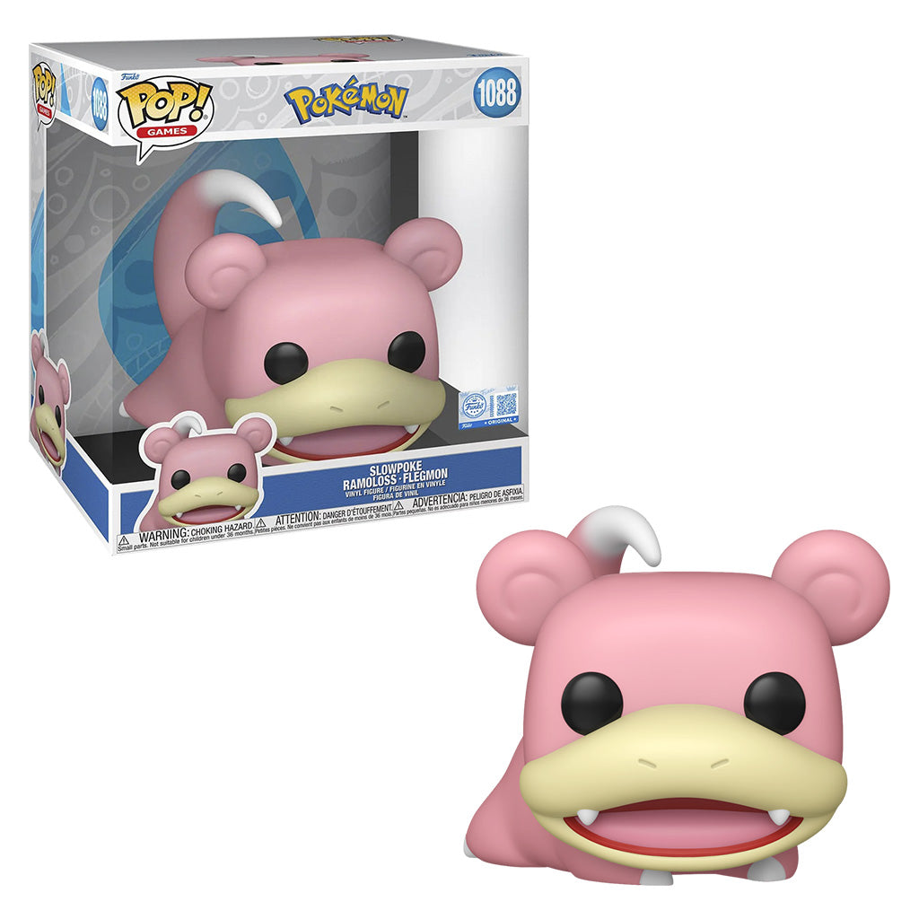 FUNKO POP POKEMON *SUPER SIZED 10* SLOWPOKE *EX* 1088
