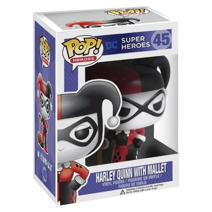 FUNKO POP HEROES HARLEY QUINN WITH MALLET  45
