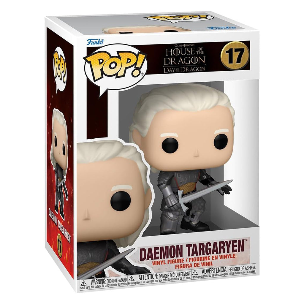 FUNKO POP GAME OF THRONES HOUSE OF THE DRAGON 3 DAEMON TARGARYEN 17
