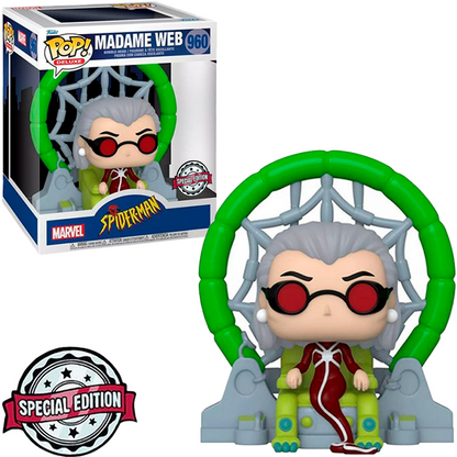 FUNKO POP MARVEL ANIMATED SPIDER-MAN *DELUXE* MADAME WEB 960